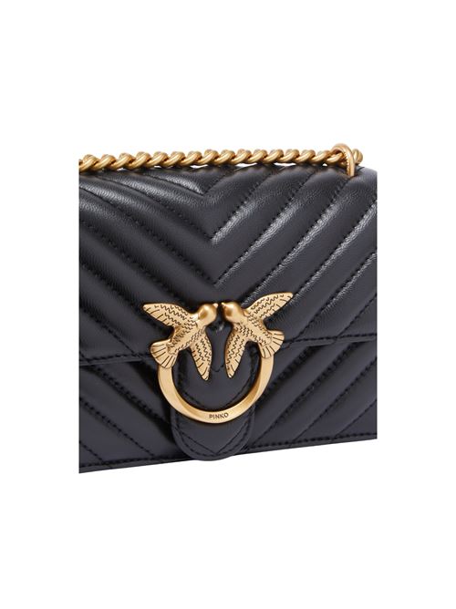 MINI LOVE BAG ONE CHEVRON PINKO | 100074 A0GKZ99Q